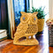Natriel Wooden Owl Statue